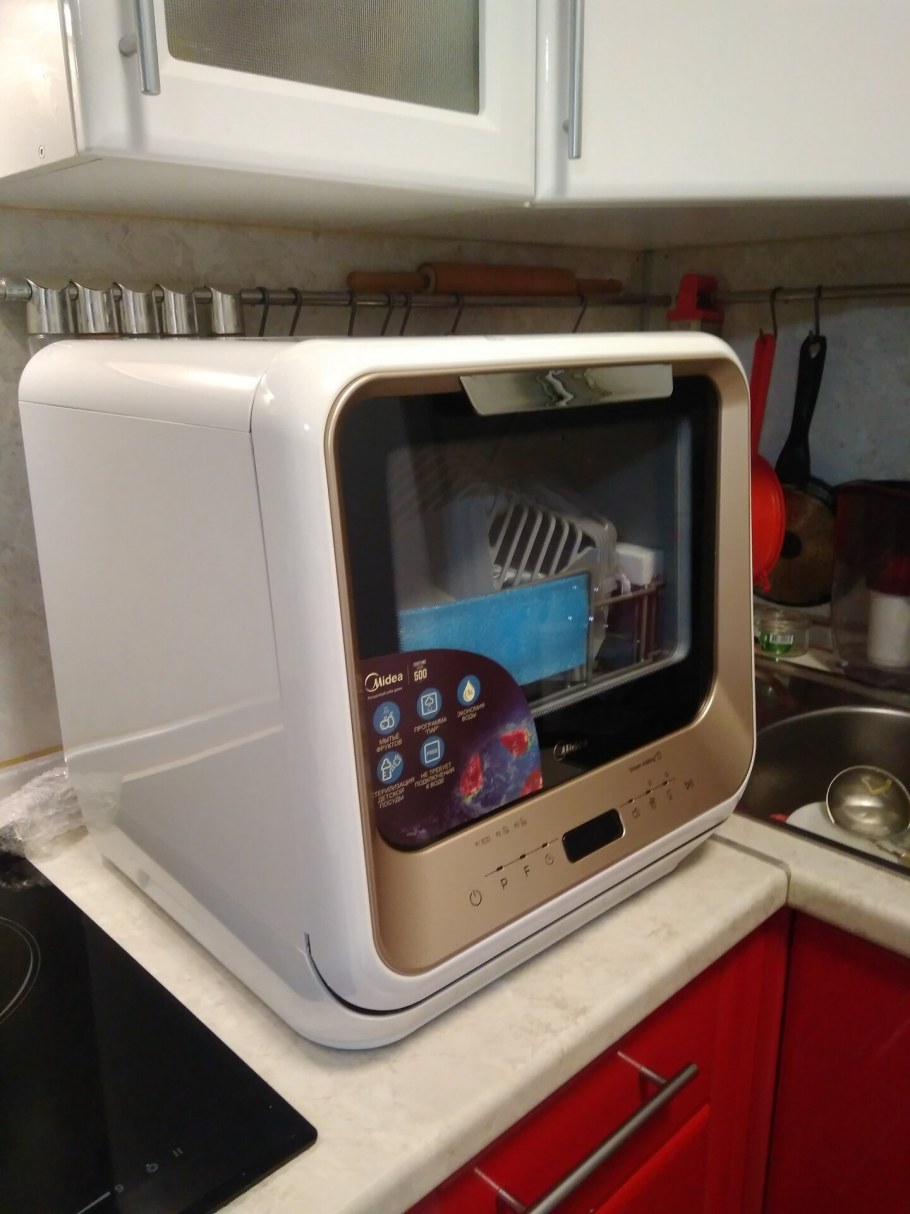 Посудомоечная машина Midea mcfd42900 BL Mini