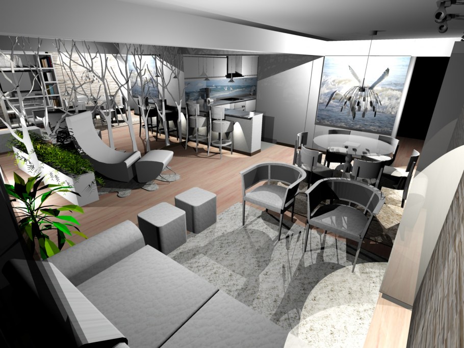 AUTOCAD 3d визуализация