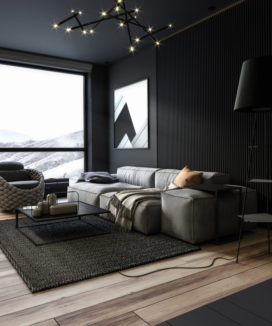 Рендер интерьера в 3ds Max