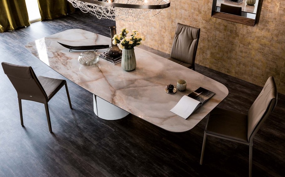 Кварцевый агломерат Calacatta Gold