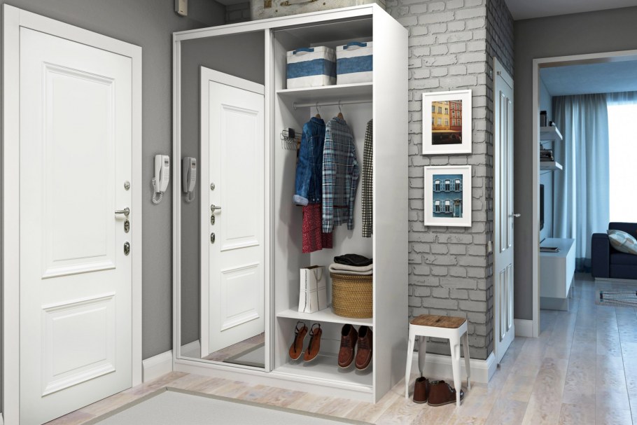 Современные гардеробные комнаты