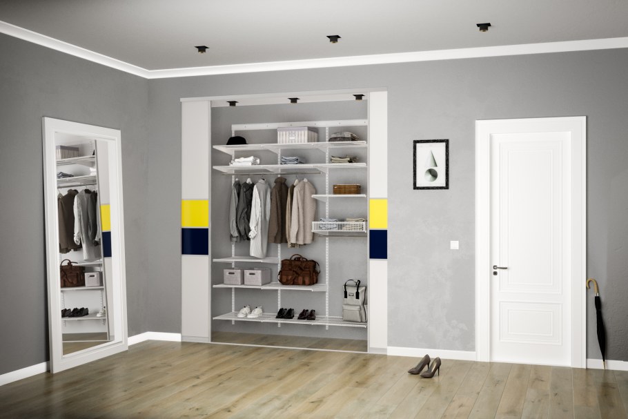 Интерьер гардеробной