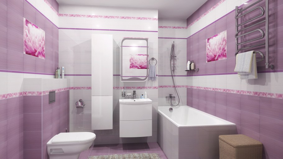 Муза-керамика Fairy Tale сиреневая 20х30