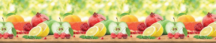 Фартук ПВХ 3000*600*3мм Цитрусы (АБС)