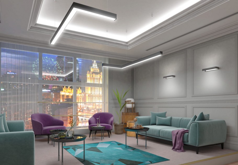 Светодиодное освещение в интерьере