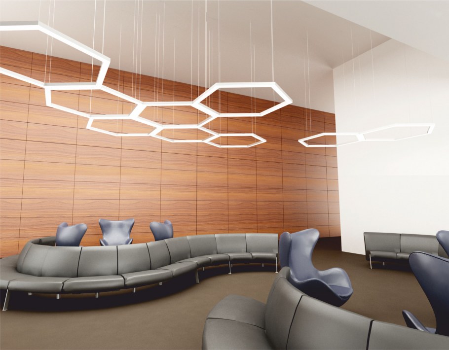 Модульные светильники для офиса