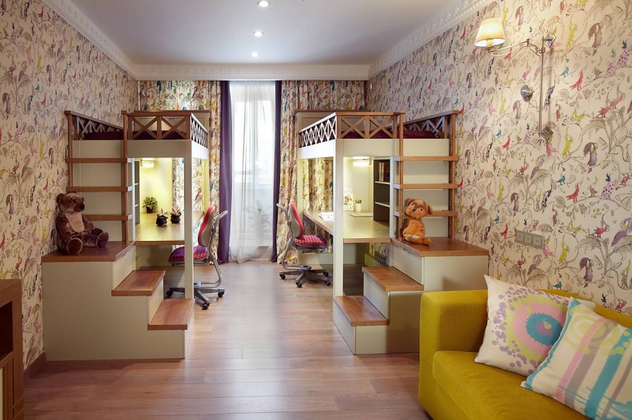 Интерьер детской в квартире