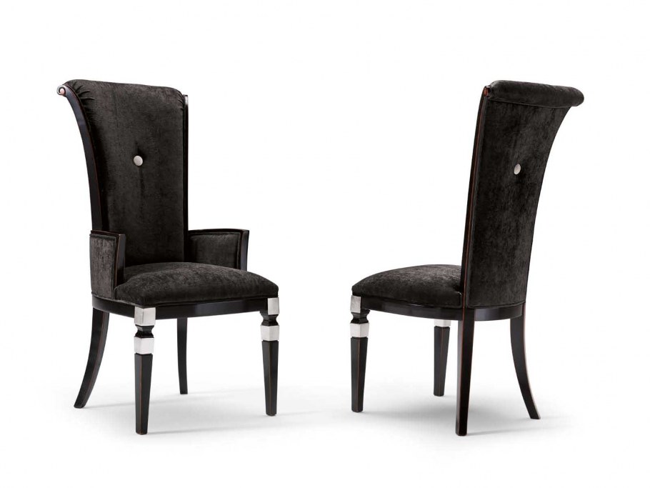 Стулья арт деко с высокой спинкой