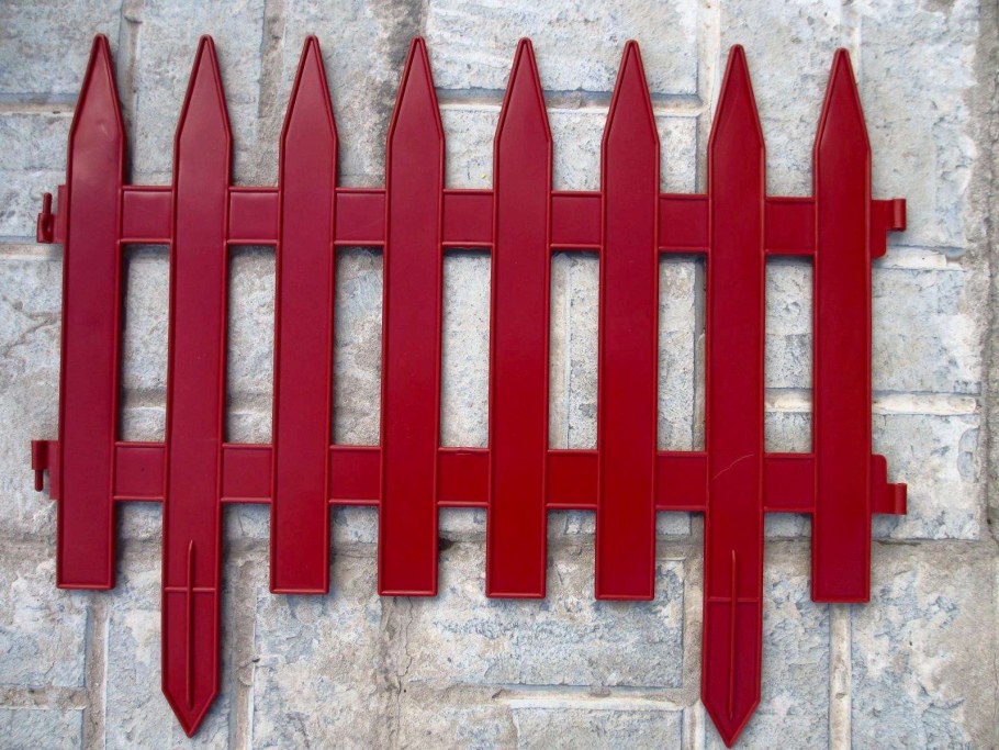 Заборчик декоративный 3м трикапласт