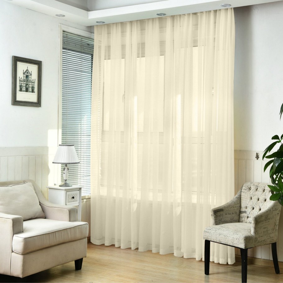 Тюль Tulle вуаль белая 500х270