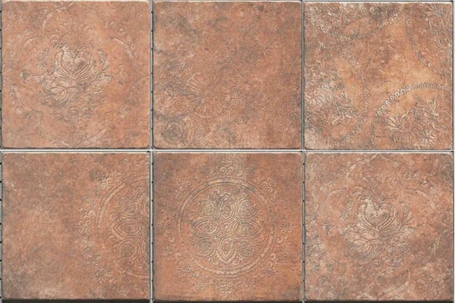 Керамогранит Cir & Serenissima recupera Mix Ocra 40х40