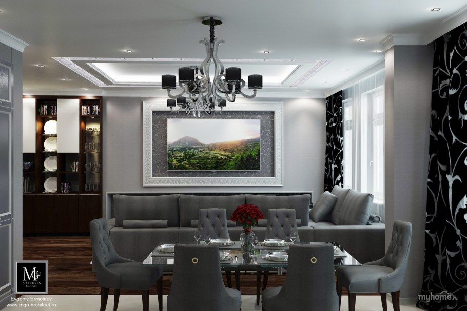 Дизайн проект квартиры в ЖК Лефорт