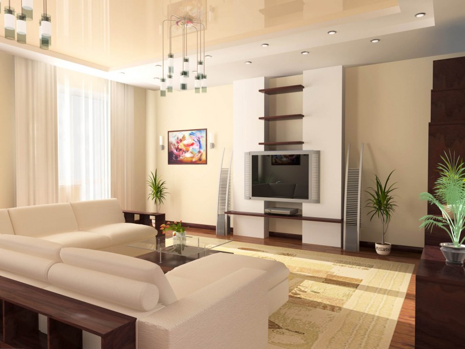 Настенные и натяжные потолки для кухни с рисунком