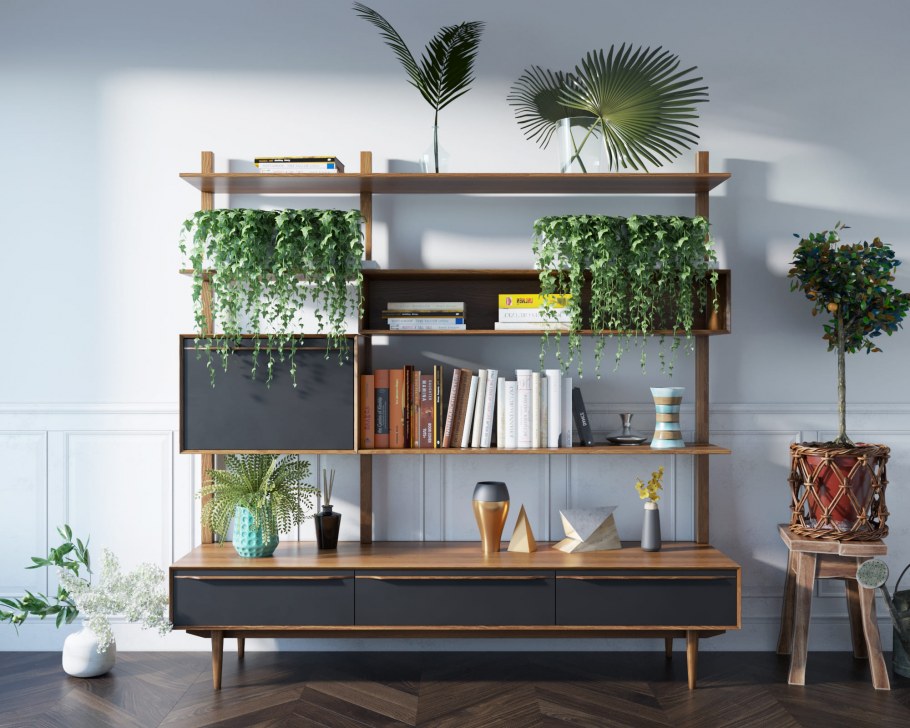 Bruni Black br-20 стеллаж