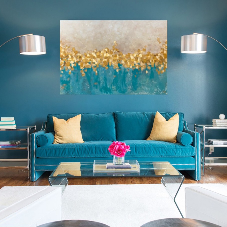 Бирюзовые стулья в интерьере