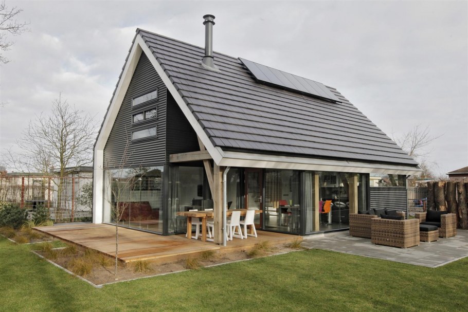 Дом в стиле барнхаус Скандинавия