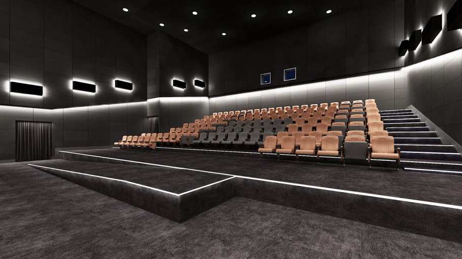 Кинотеатр в стиле лофт