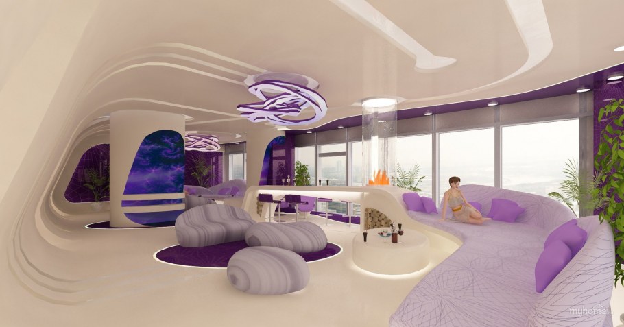 Интерьер будущего