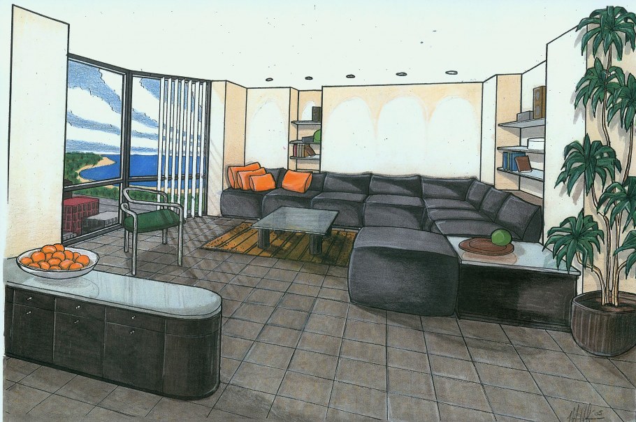 Отдельные части интерьера