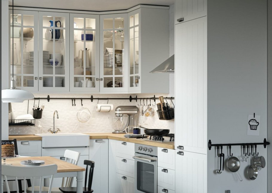 Кухня икеа лидинго