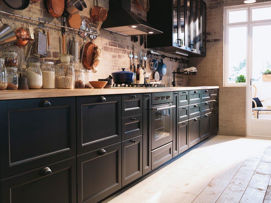 Кухня метод Будбин икеа в интерьере