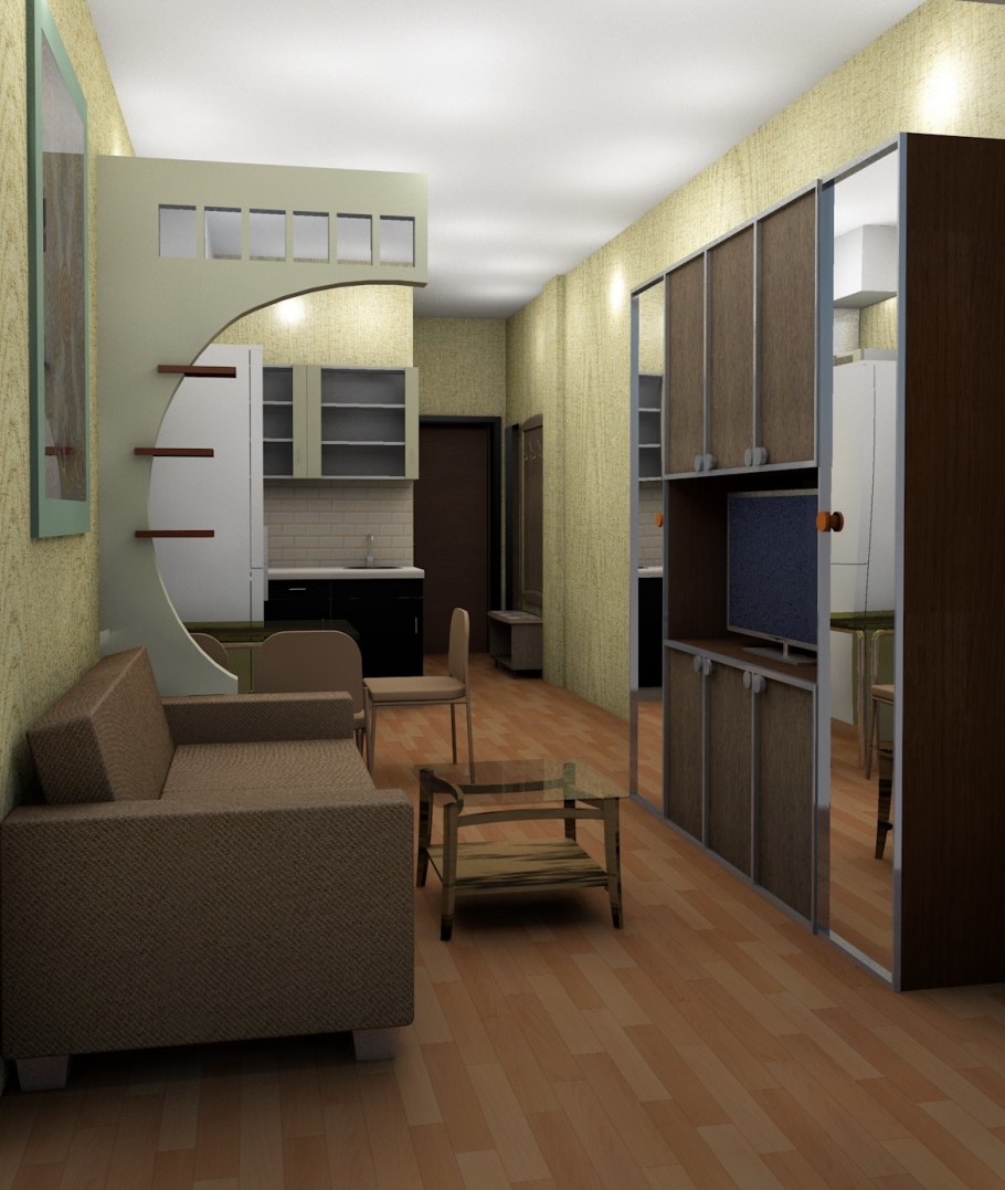 Однокомнатная малосемейка