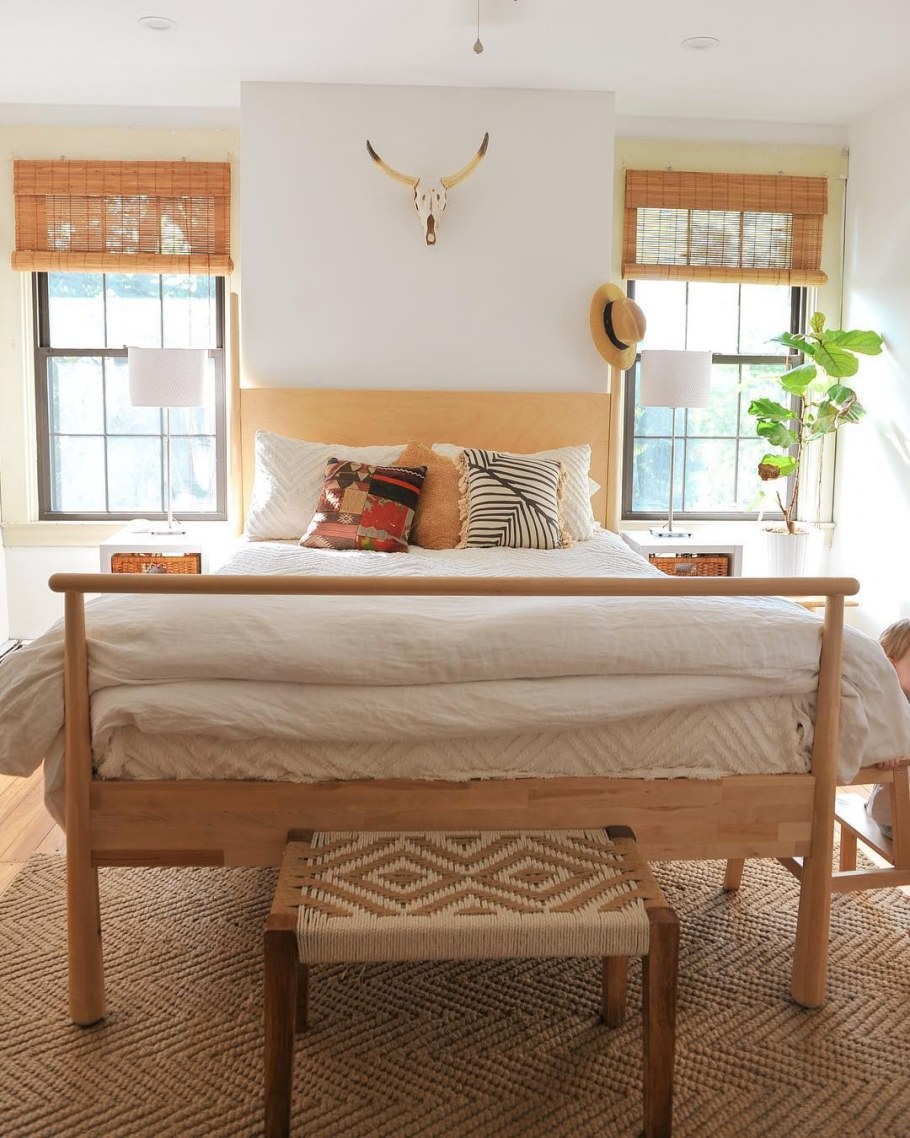 Кровать икеа двуспальная деревянная