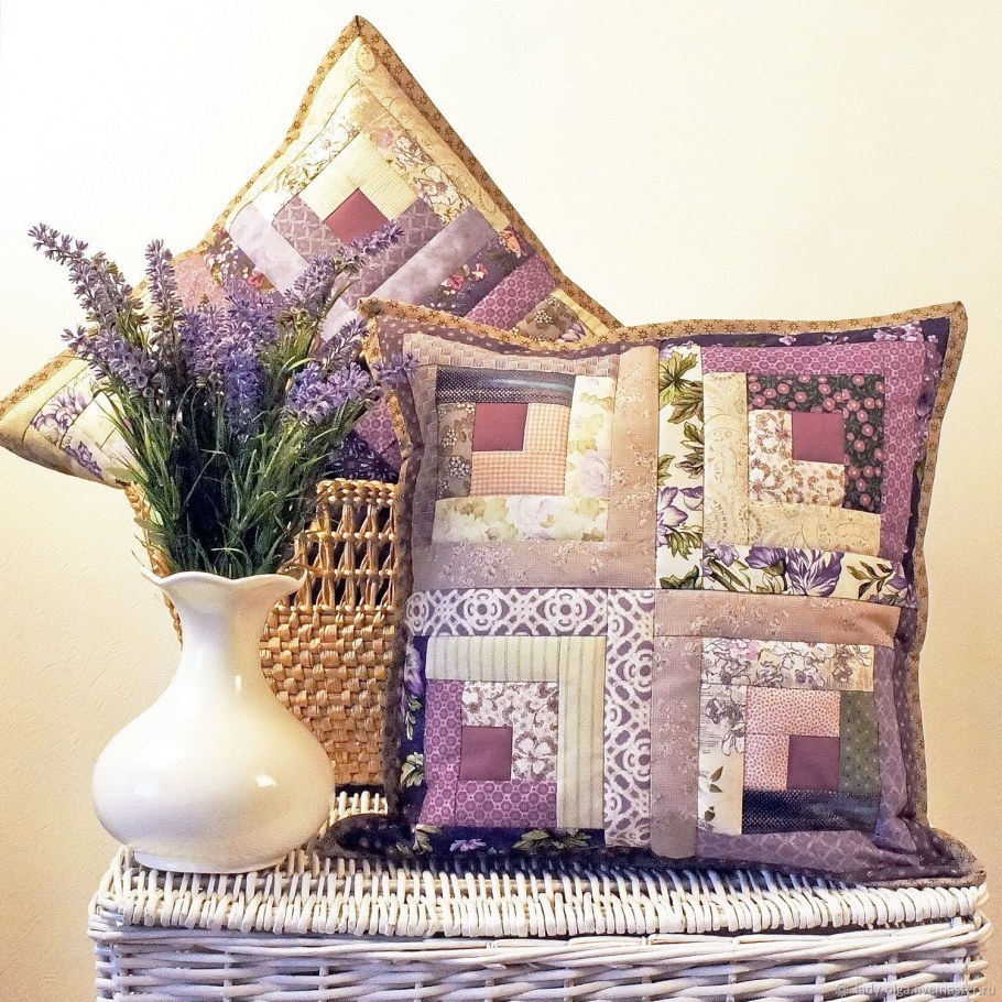 Log Cabin блок пэчворк