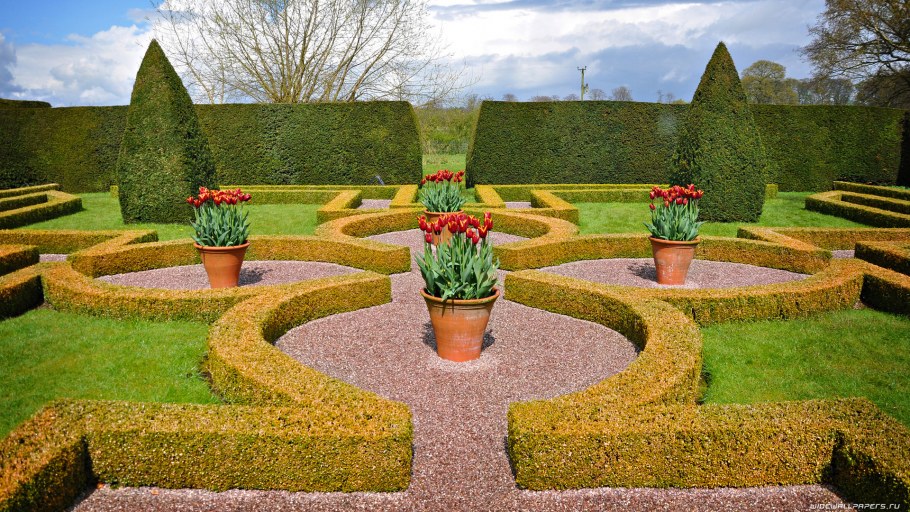 Регулярн стиль в ландшафтном дизайне