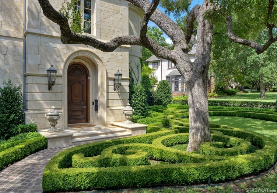 Анфилада в ландшафтной архитектуре