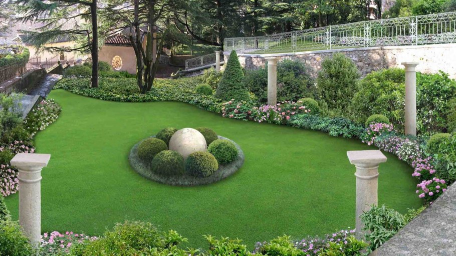 Ландшафтный стиль Модерн