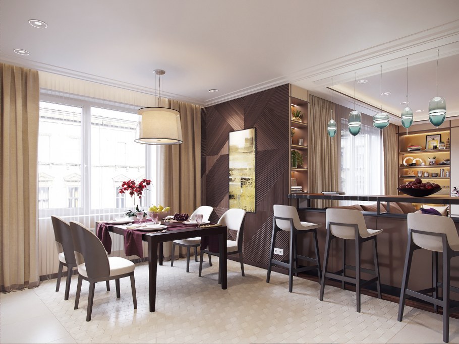 ЖК Мосфильмовский интерьер