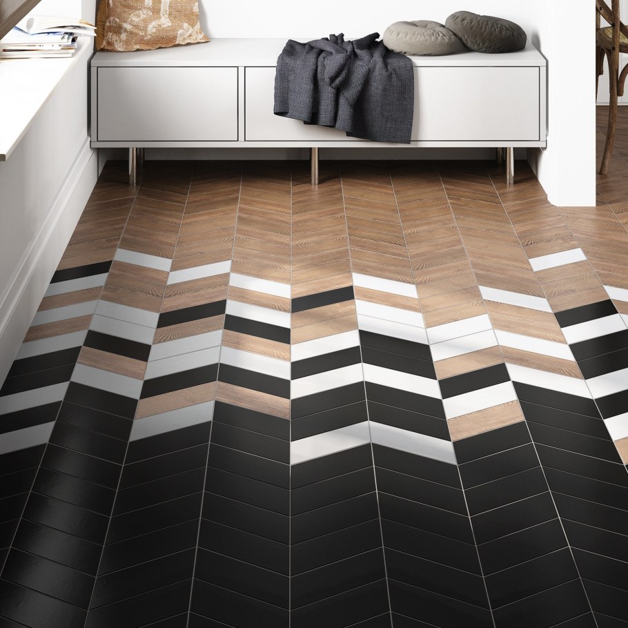 Плитка напольная Шеврон