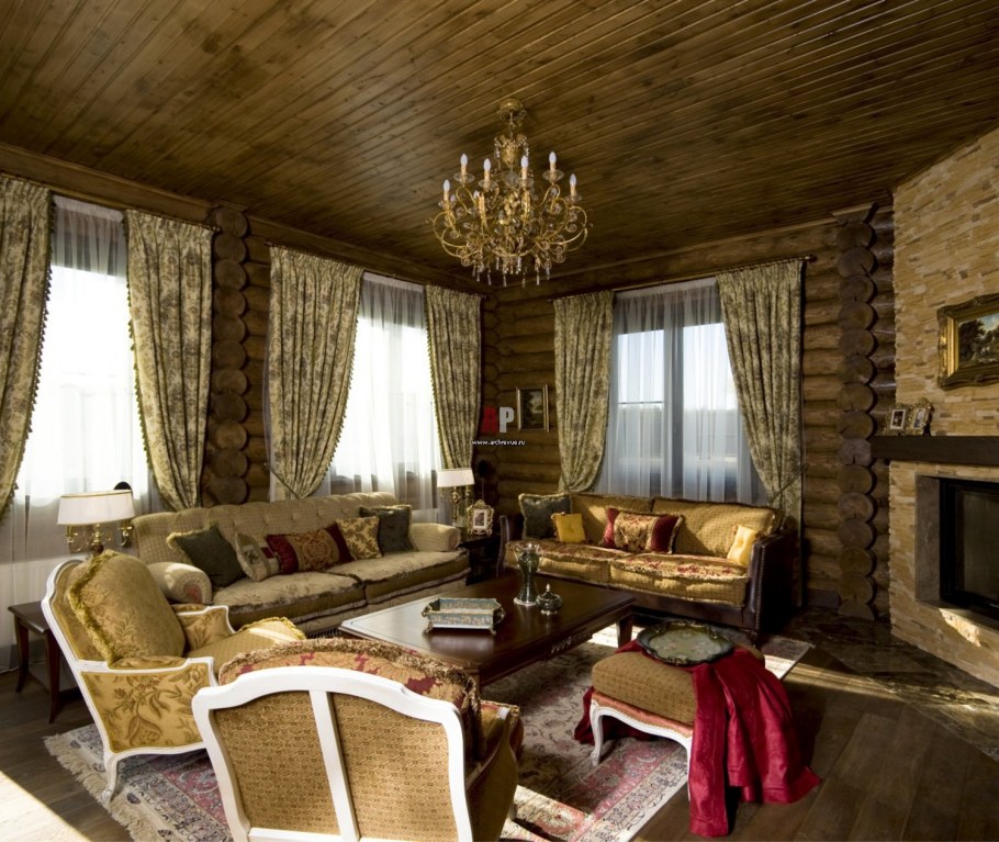Охотничий стиль в интерьере