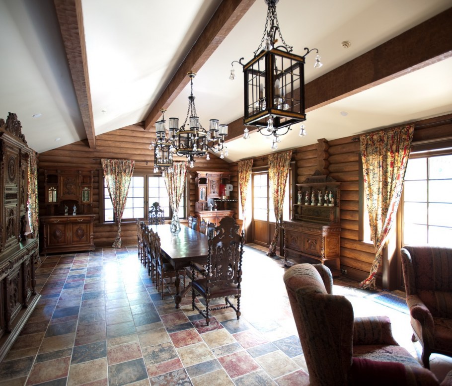 Рустикальный стиль в интерьере