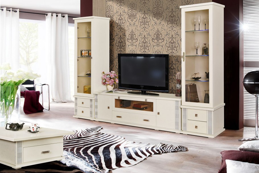 Тунис гостиная Пинскдрев слоновая кость