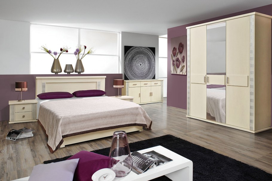 Спальня Тунис слоновая кость Пинскдрев