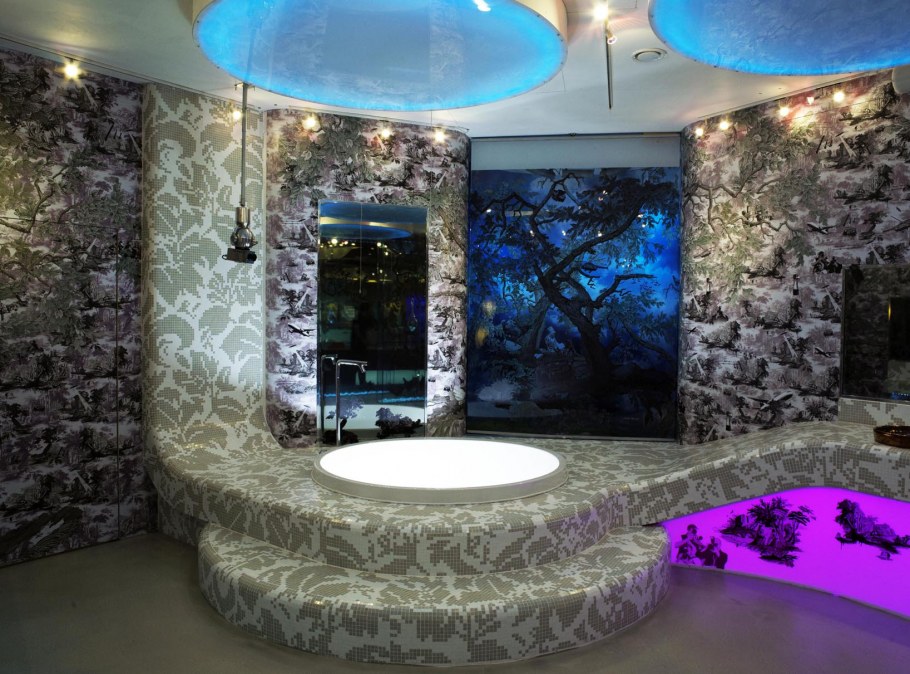 Джакузи из мозаики