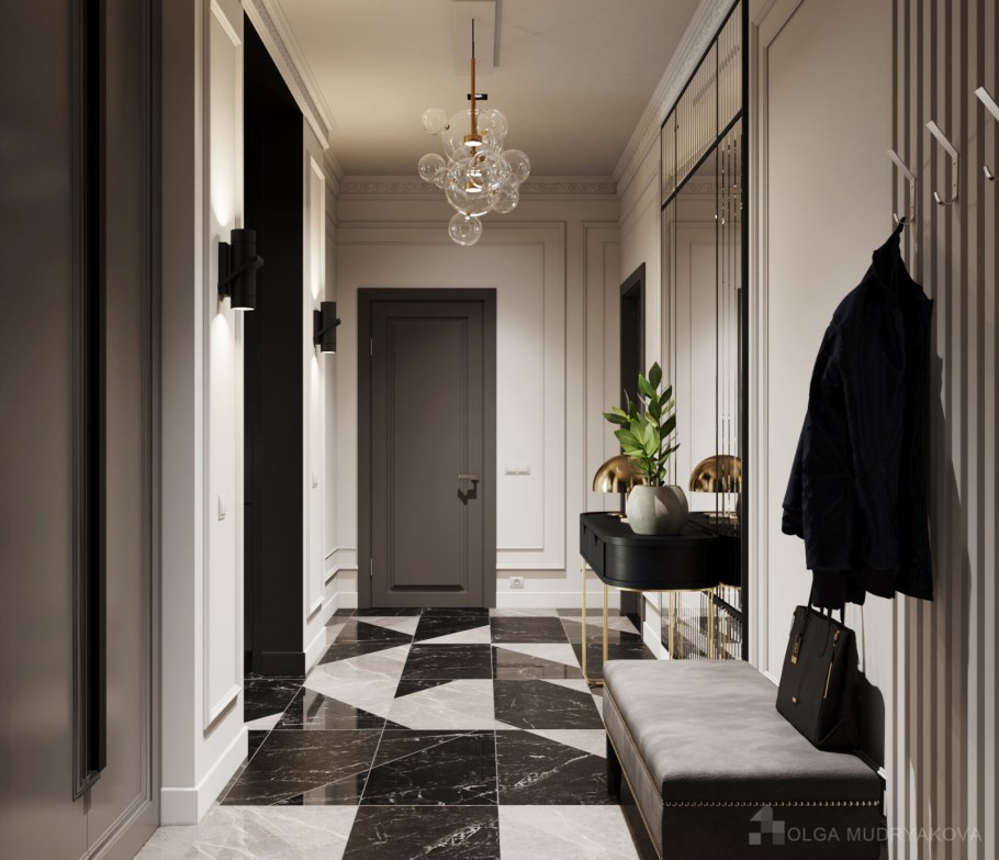 Коридор в современном стиле