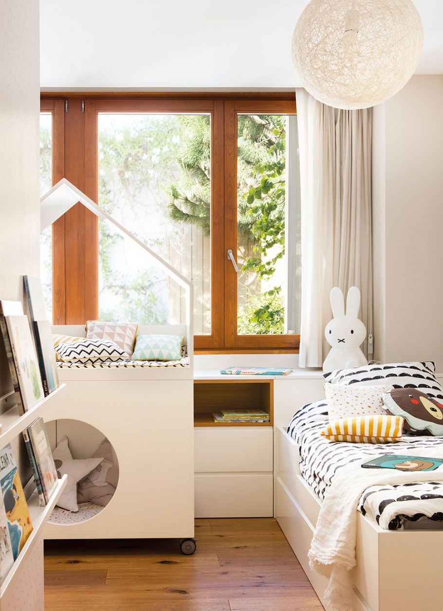 Планировка детской комнаты 9 кв.м