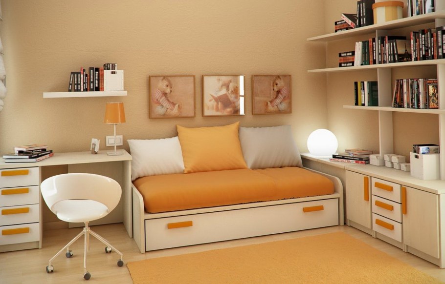 Обставить маленькую комнату