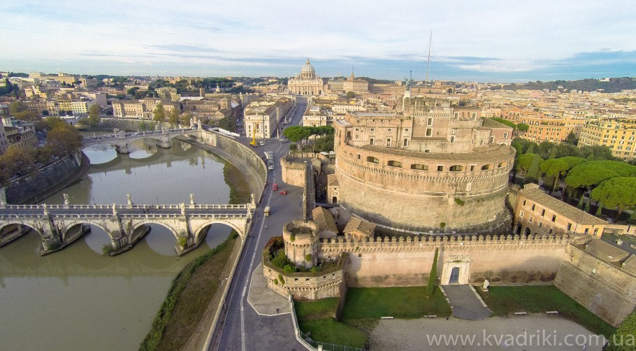 Замок Святого ангела Рим Италия