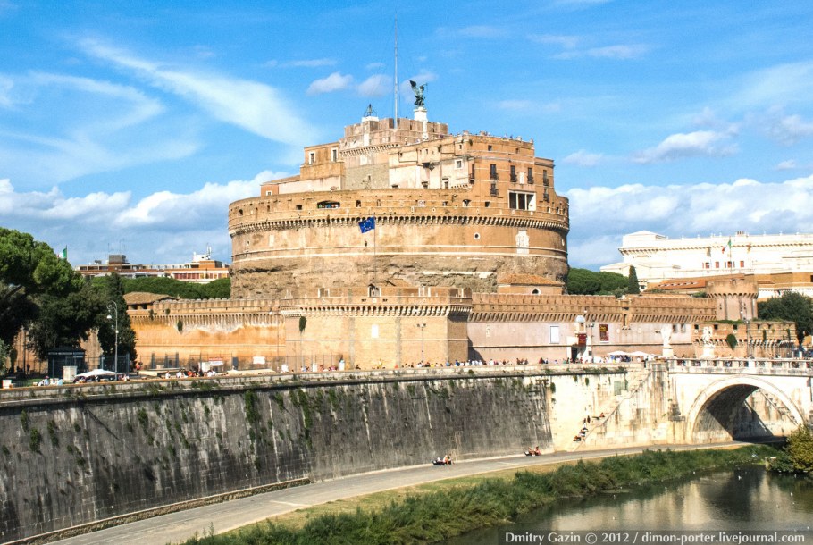 Замок Святого ангела в Риме