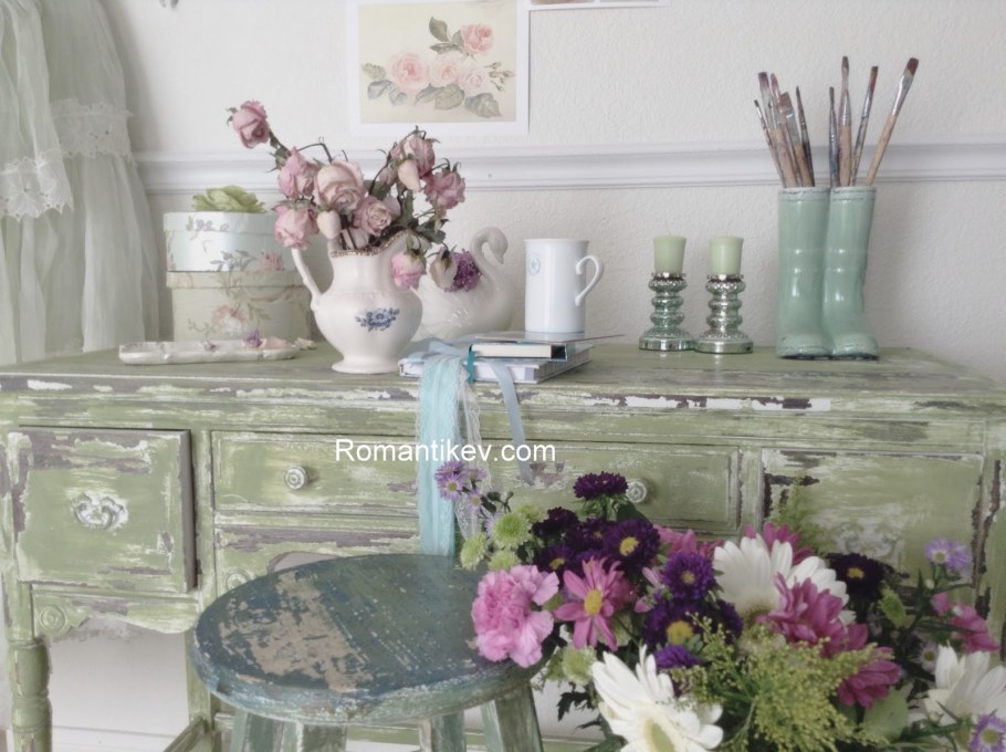 Шебби Шик вазоны
