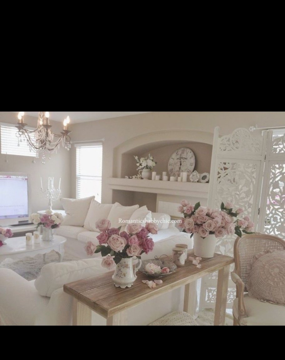 Мудборд интерьера в стиле шебби-Шик