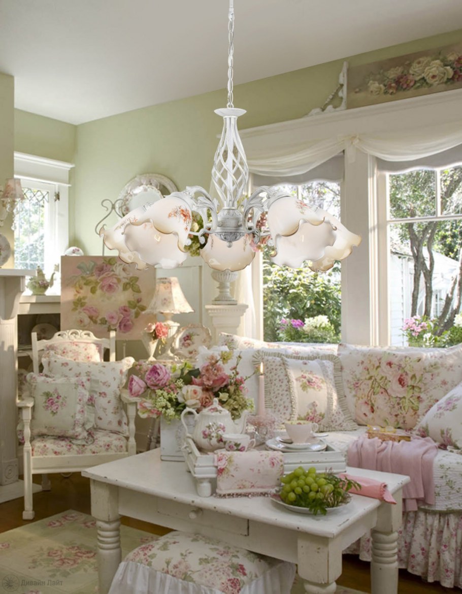 Прихожая в стиле шебби Шик