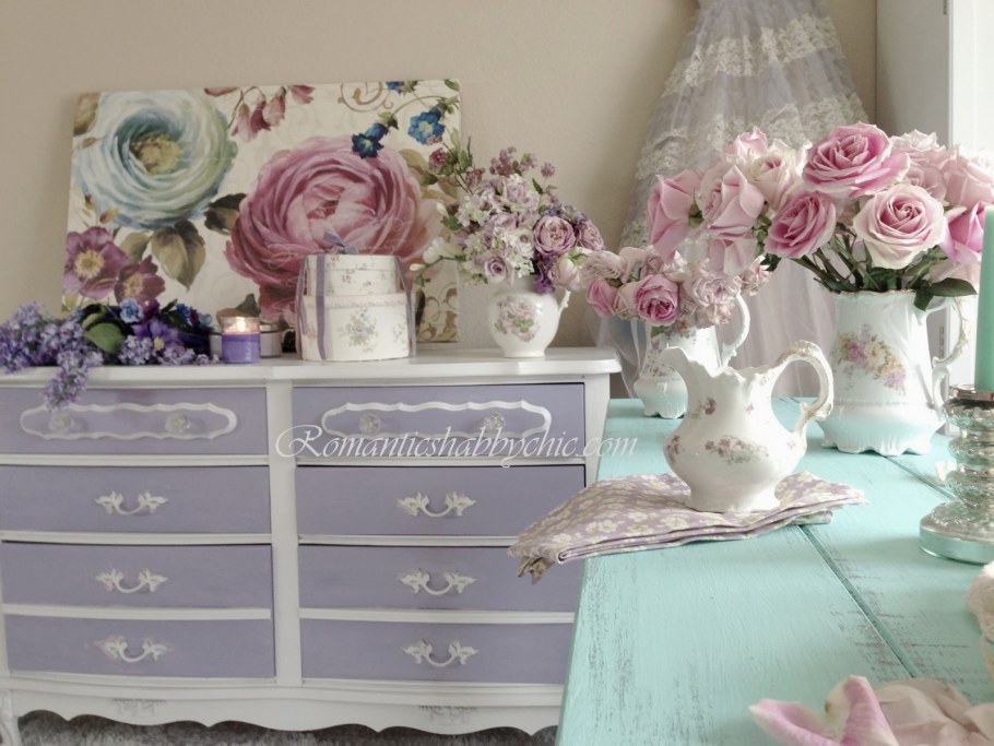 Двери с порталом в стиле шебби Шик