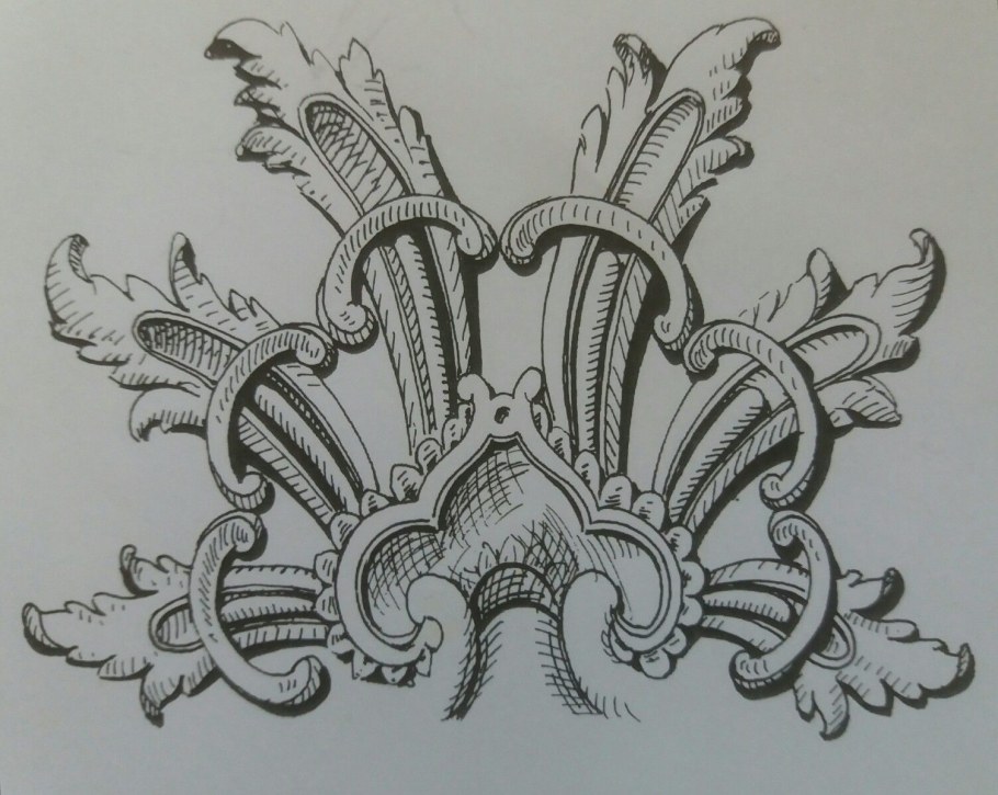 Орнамент рококо Акант