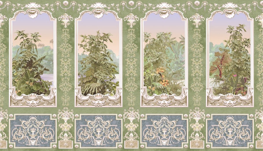 Лиственный орнамент рококо Robert Koch