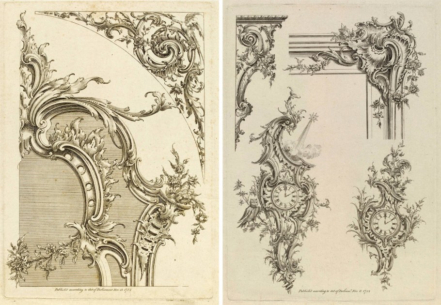 Орнамент в стиле Барокко и рококо